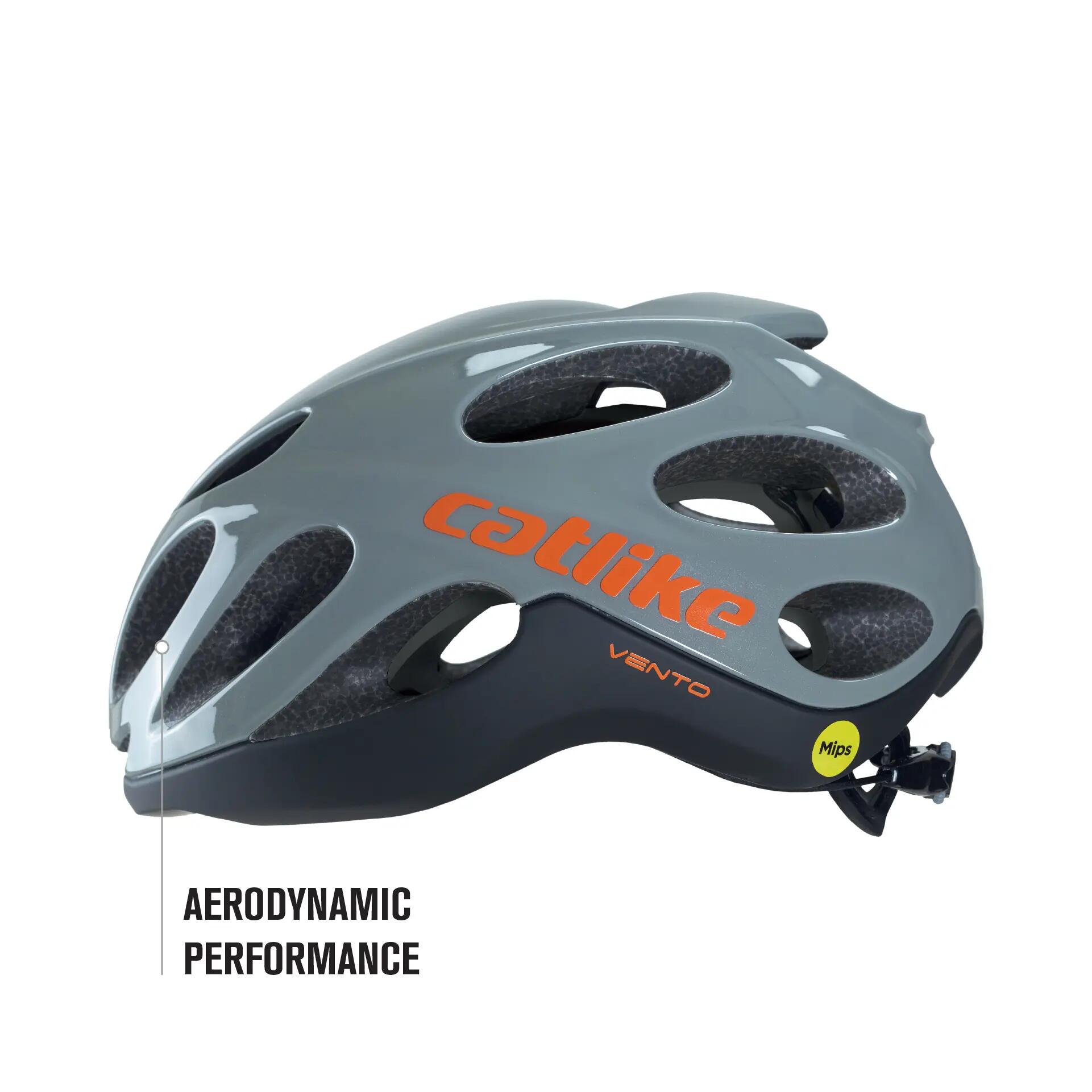 Straßenradhelm Vento MIPS Grau/Schwarz 6/11