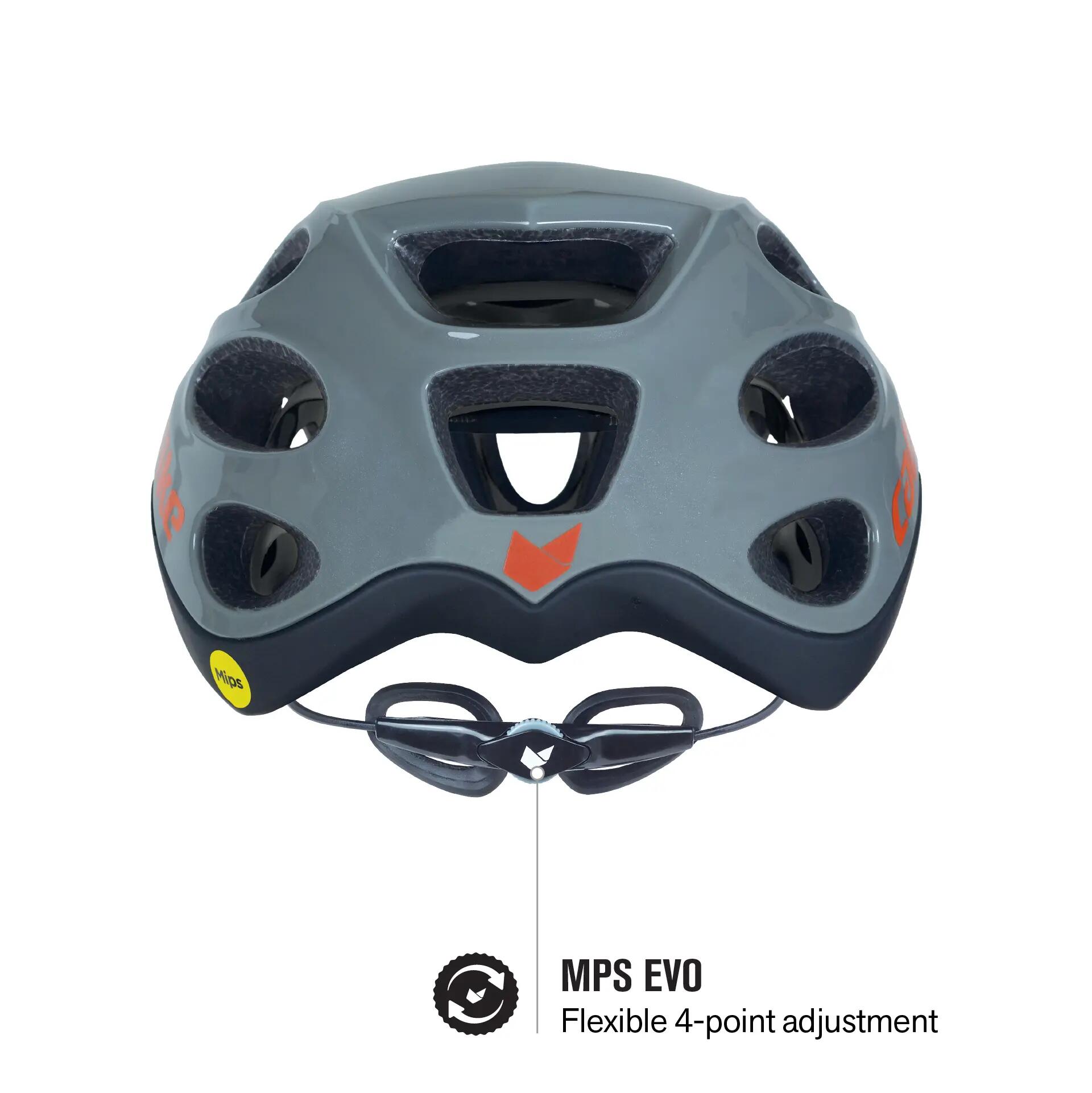 Straßenradhelm Vento MIPS Grau/Schwarz 4/11