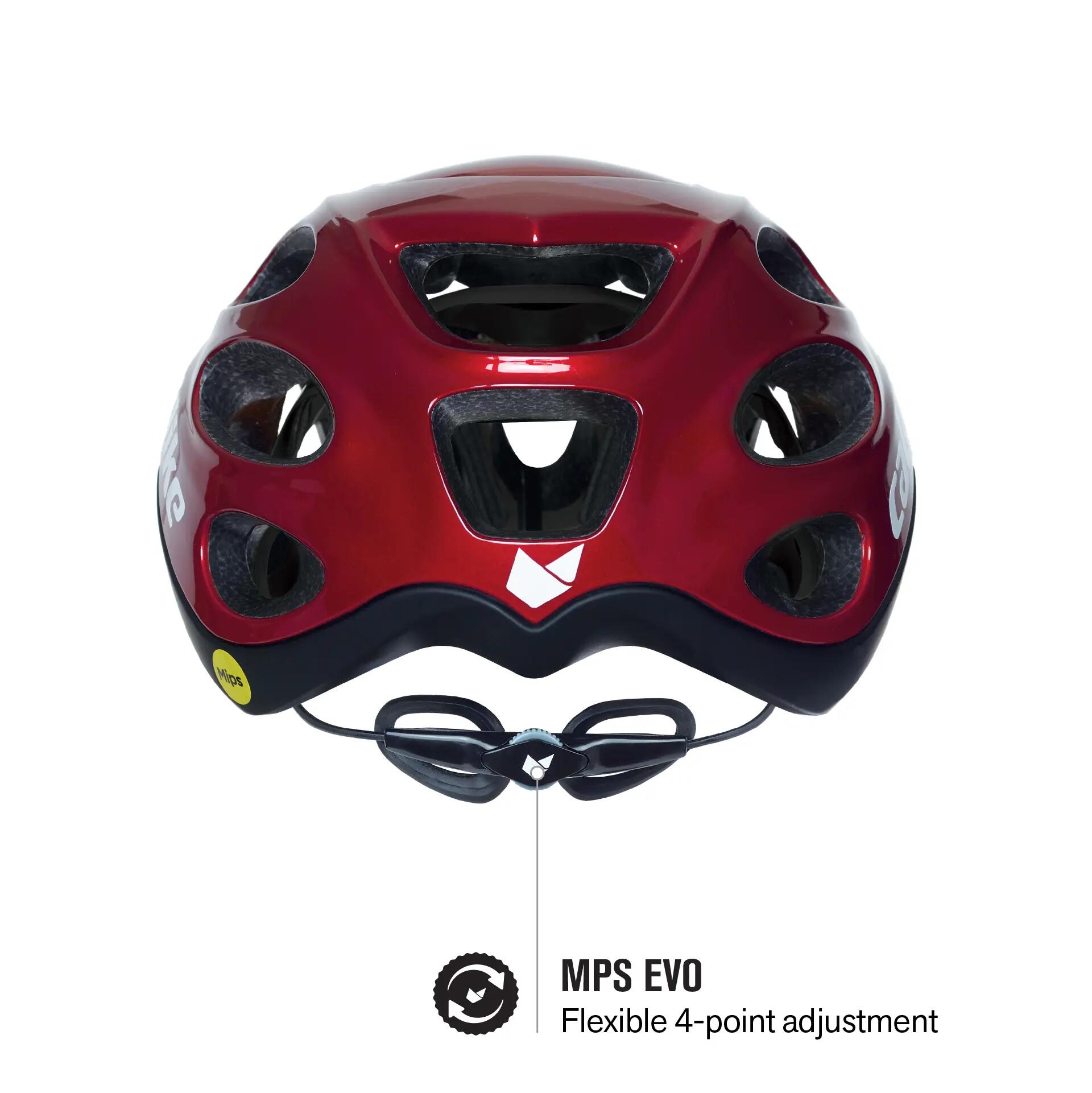 Straßenradhelm Vento MIPS Rot/Schwarz 4/11