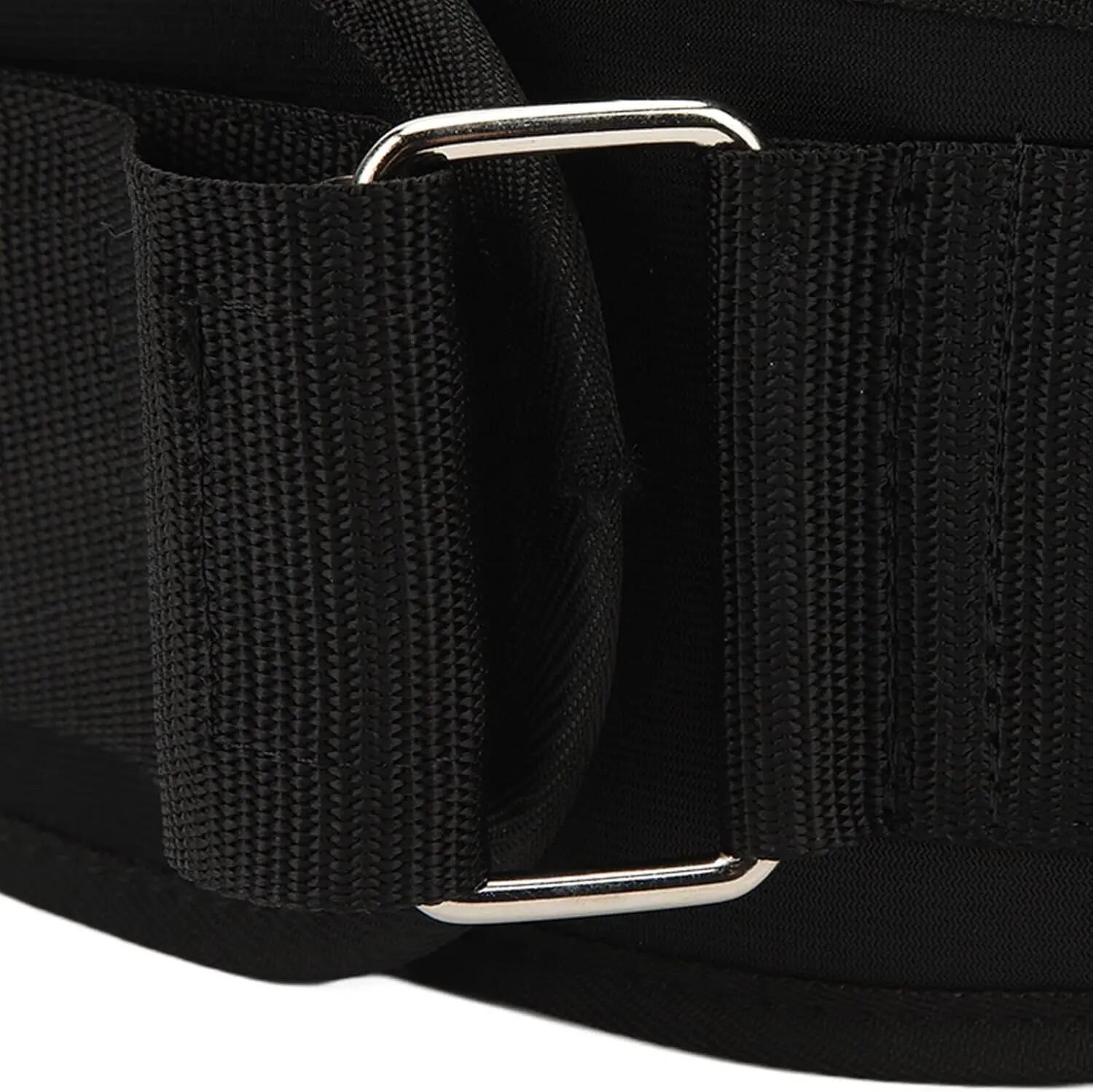 Cinturon de Soporte Lumbar levantamiento pesa ajustable sentadillas talla S 7/7