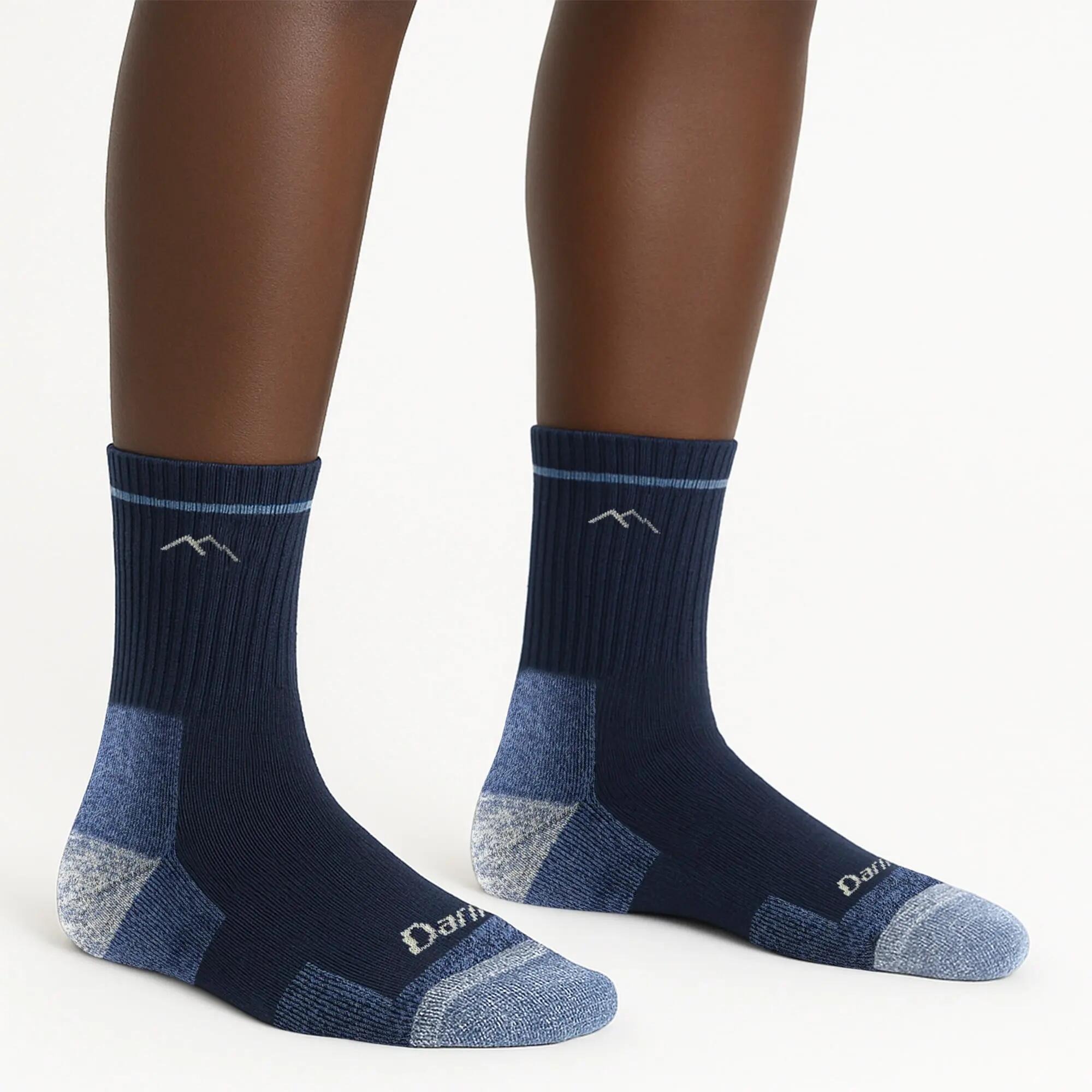 Darn Tough - Damen Micro Crew Gepolsterte Merinowolle Wandersocken 2/7
