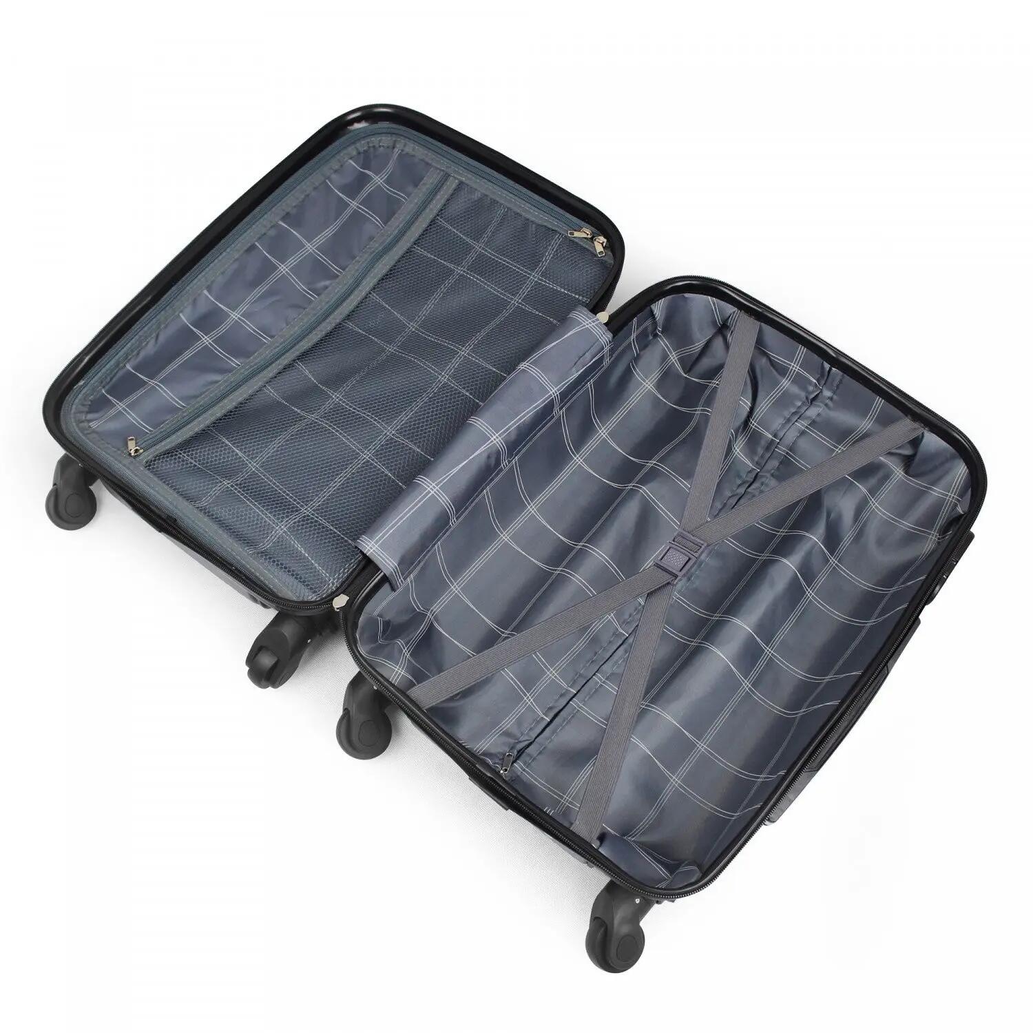 Maleta grande 4 ruedas 360º equipaje grande para viajar 76cm oro 5/5