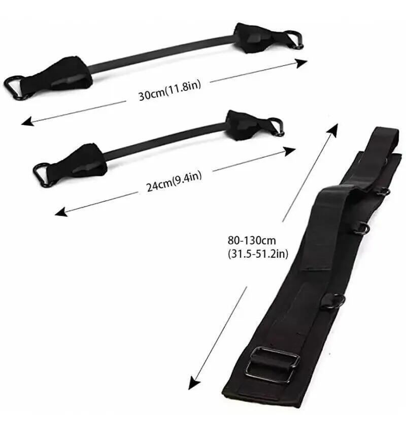 Correas para entrenamiento de piernas resistencia fuerza 6/6
