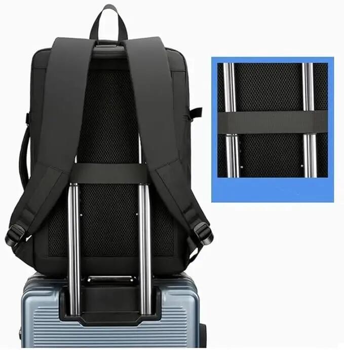 Mochila de viaje equipaje de mano maleta de cabina, bolsa, impermeable 7/7