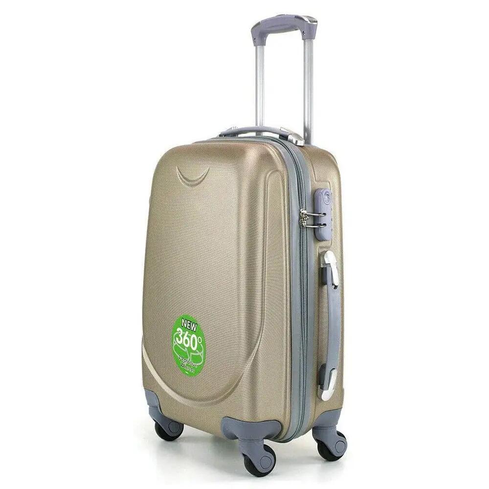 Maleta grande 4 ruedas 360º equipaje grande para viajar 76cm oro 3/5