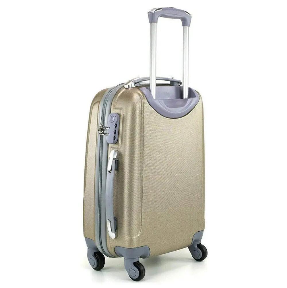Maleta grande 4 ruedas 360º equipaje grande para viajar 76cm oro 2/5