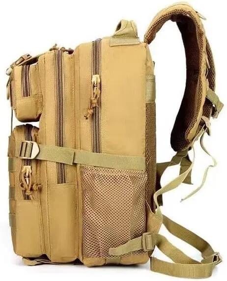 Mochila tática, 30L, mala de bordo, dobrável e impermeável. 3/7