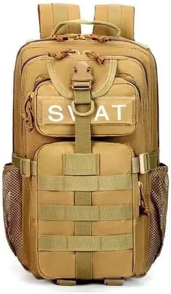 Mochila tática, 30L, mala de bordo, dobrável e impermeável. 2/7