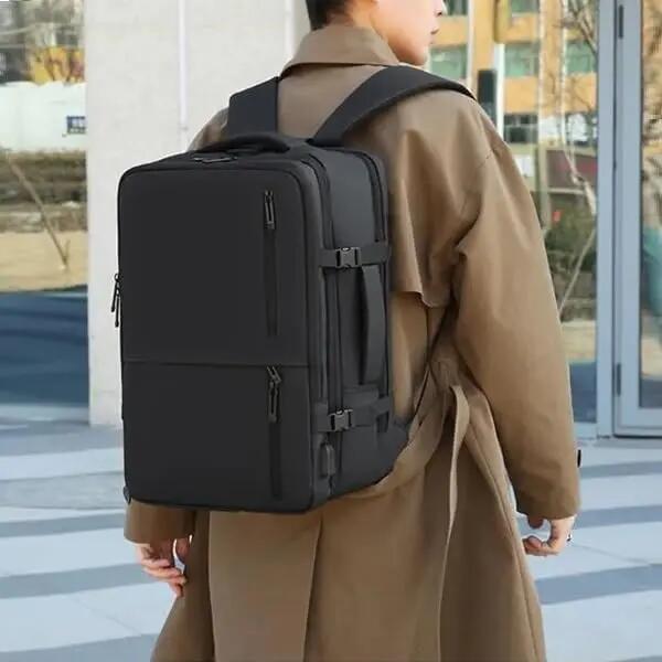 Mochila de viaje equipaje de mano maleta de cabina, bolsa, impermeable 2/7