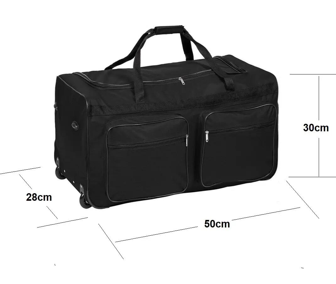 Bolsa maleta equipaje de mano con ruedas 50x30x28cm Bolso de deporte 7/7