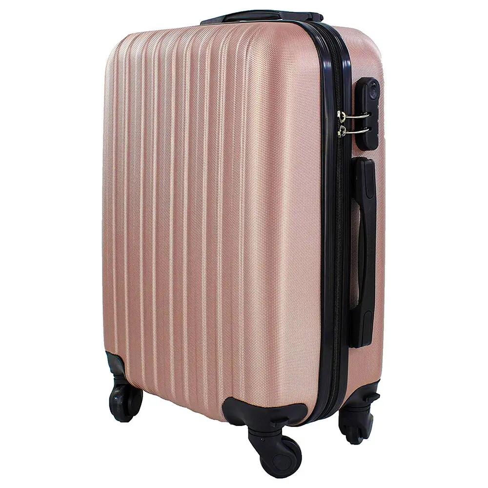 Maleta pequeña 55x35x20cm 37 litros Oro rosa 3/7