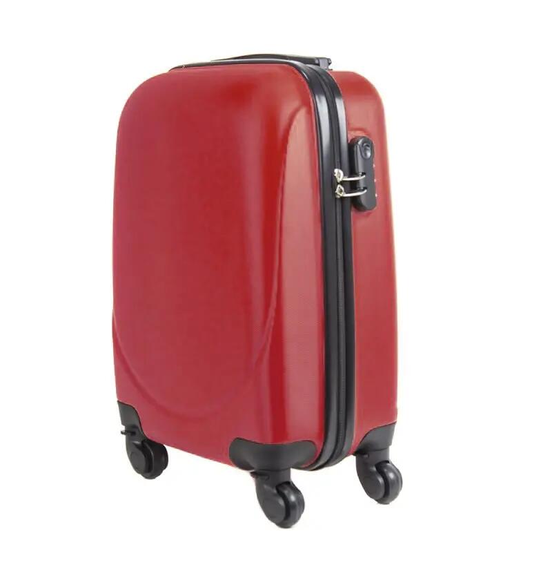 Maleta de cabina equipaje de mano 50x35x20cm 4 ruedas 360º Burdeos 2/6