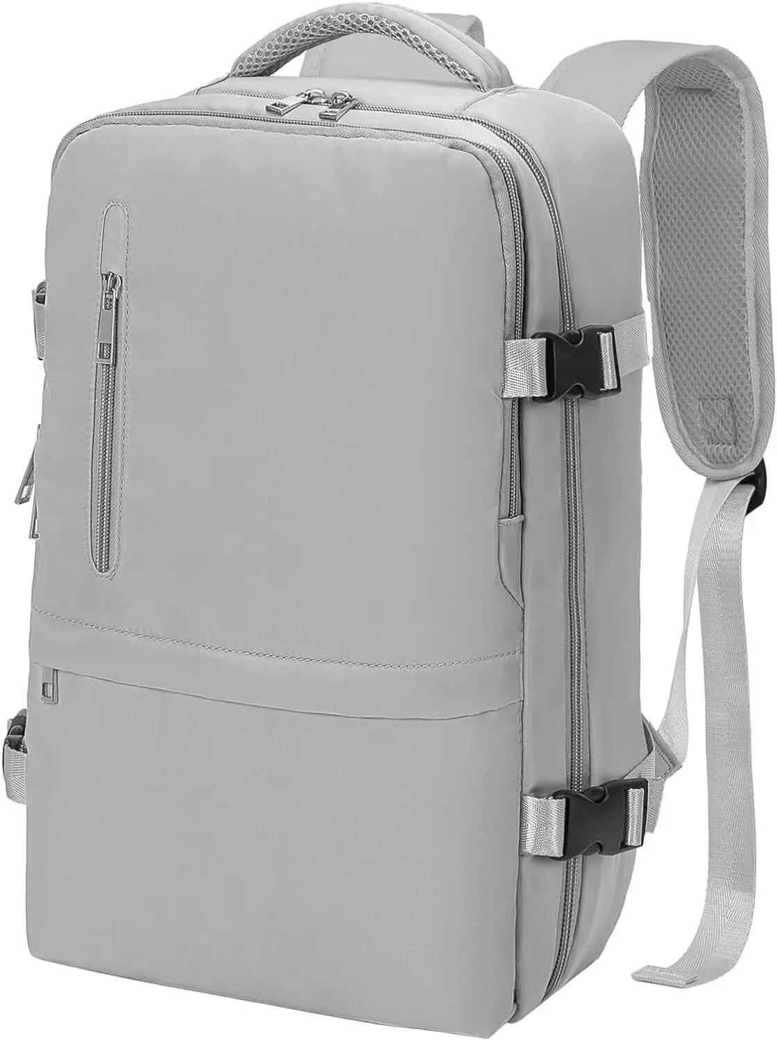 Mochila, saco, mochila impermeável caminhadas e desportos ao ar livre (cinza) 2/6