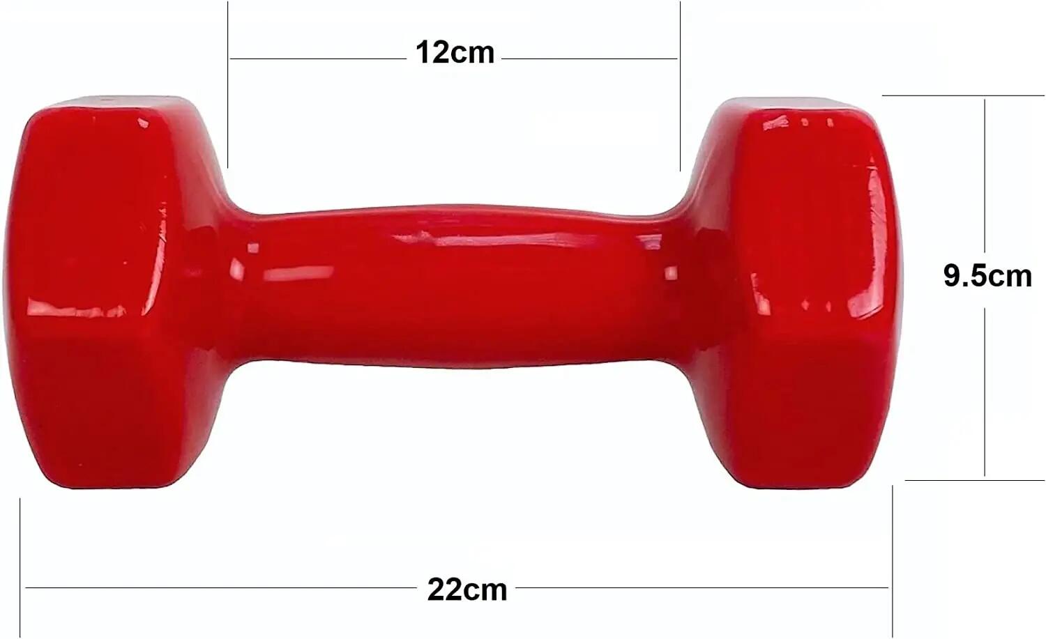 Halter em aço de 5 kg revestido em vinil macio antiderrapante 5/5