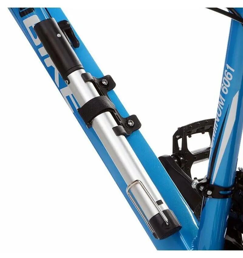 Bomba de ar para bicicleta com suporte para fixação ao quadro. 5/6