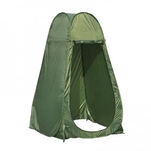 Tienda de campaña baño WC ducha impermeable desplegable Pop Up verde 2/2