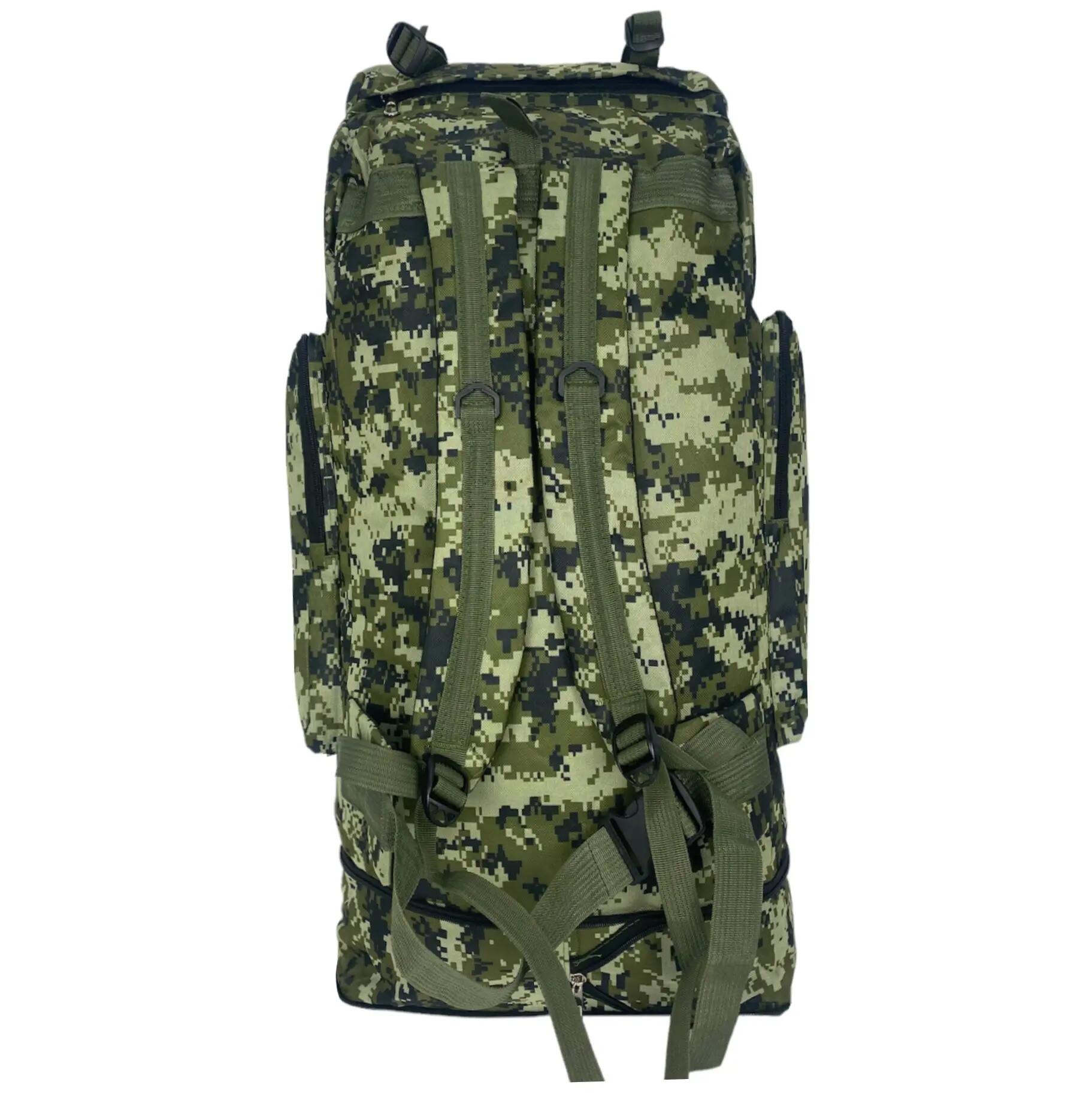 Mochila de senderismo plegable camping, macuto impermeable 70L+10L 3/7