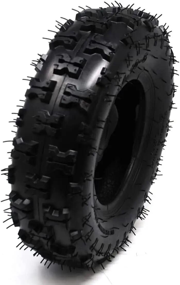 NEUMÁTICO DELANTERO RUEDA CUBIERTA GOMA CÁMARA DE AIRE MINI QUAD 4x10-6 4/5