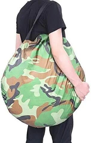 Tienda de campaña baño WC ducha impermeable desplegable camuflaje 7/7