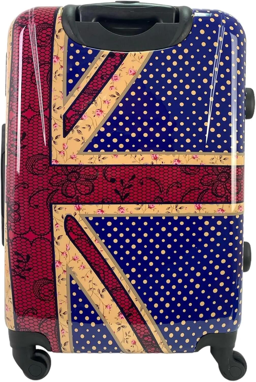 Mala média com 4 rodas giratórias e fechadura de combinação (Inglaterra) 2/7