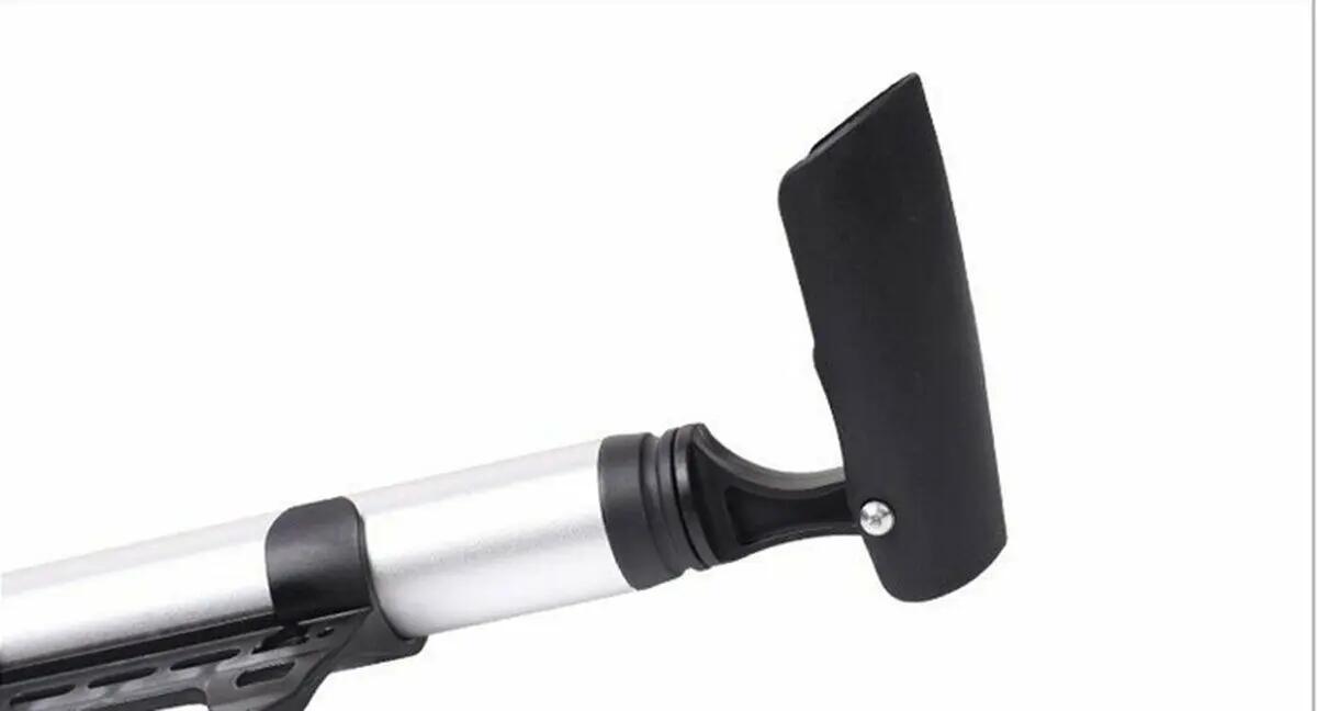 Bomba hinchador inflador para bicicleta bombin Incluye soporte de bicicleta 3/7