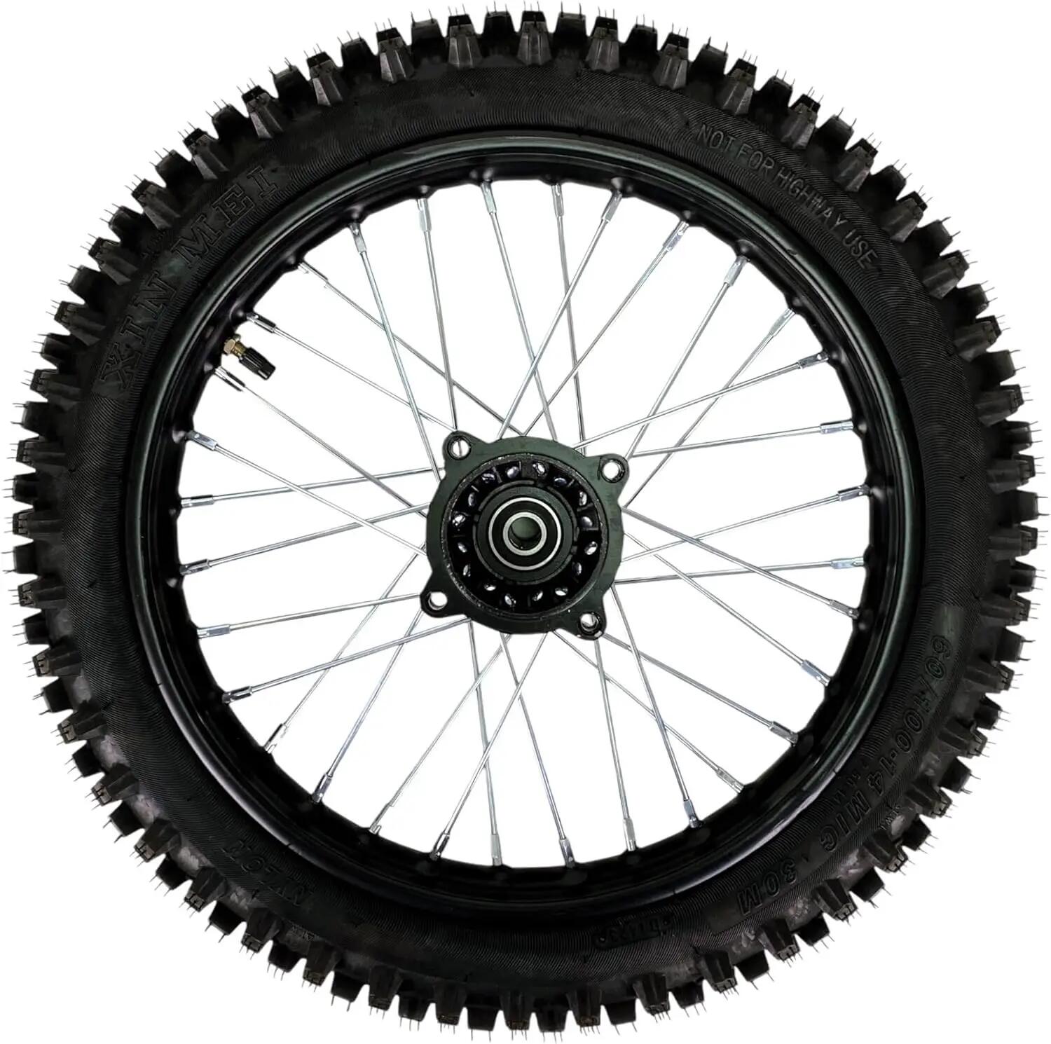 Rueda Neumático cámara 2.50-14 60/100-14 MIC 30M 1.4x14 Eje 15mm, 50-160cc 3/7