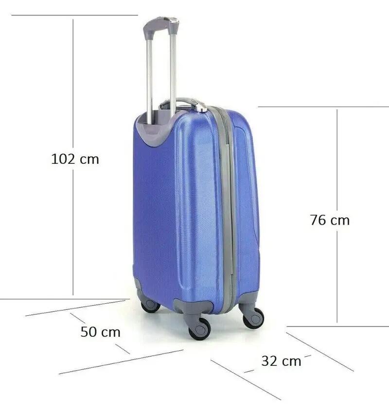 Maleta grande 4 ruedas 360º equipaje grande para viajar 76cm rosa 5/5
