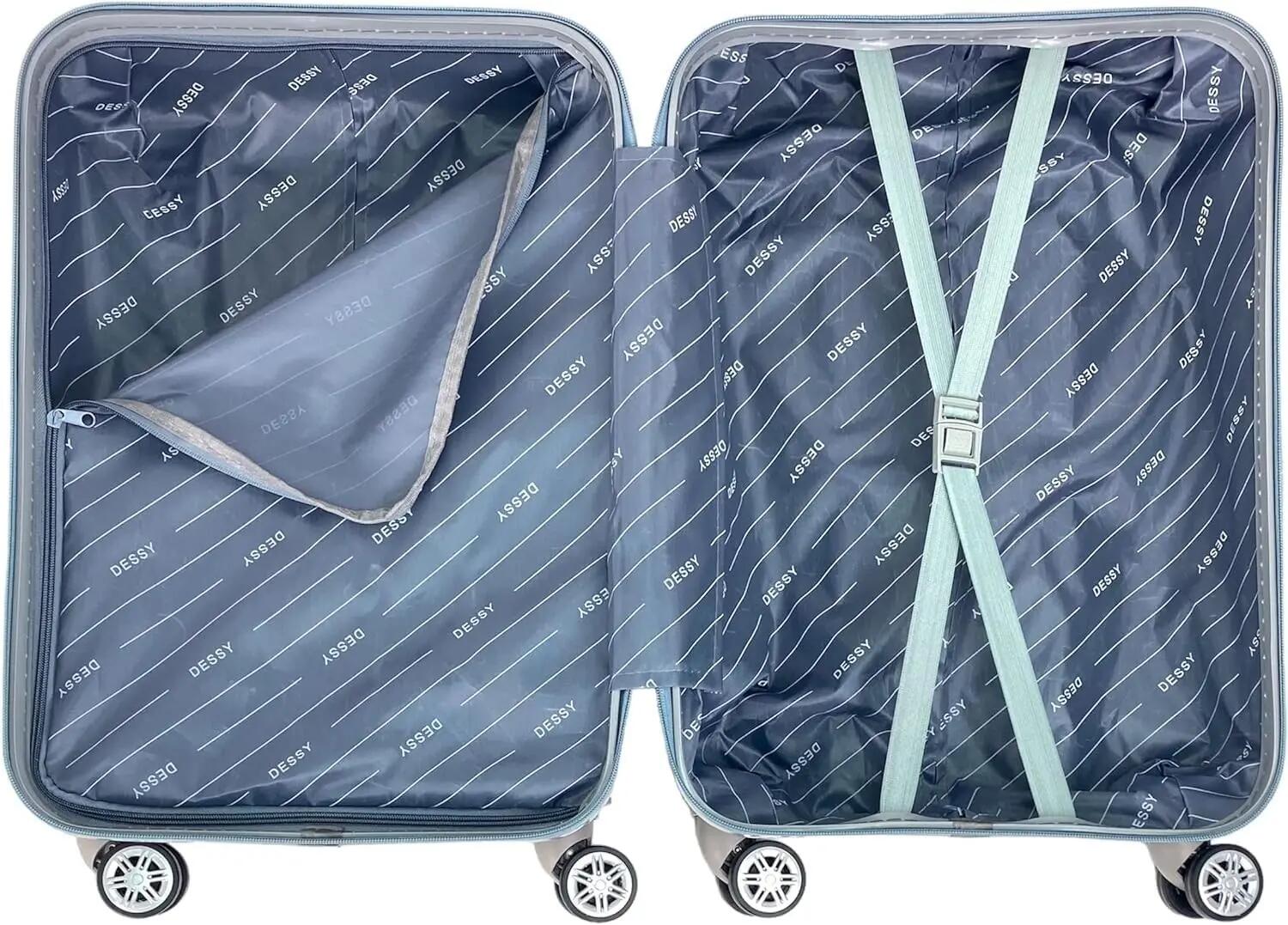 Maleta pequeña de Cabina Equipaje de Mano rigida 4 Ruedas 360º giratorias 5/6