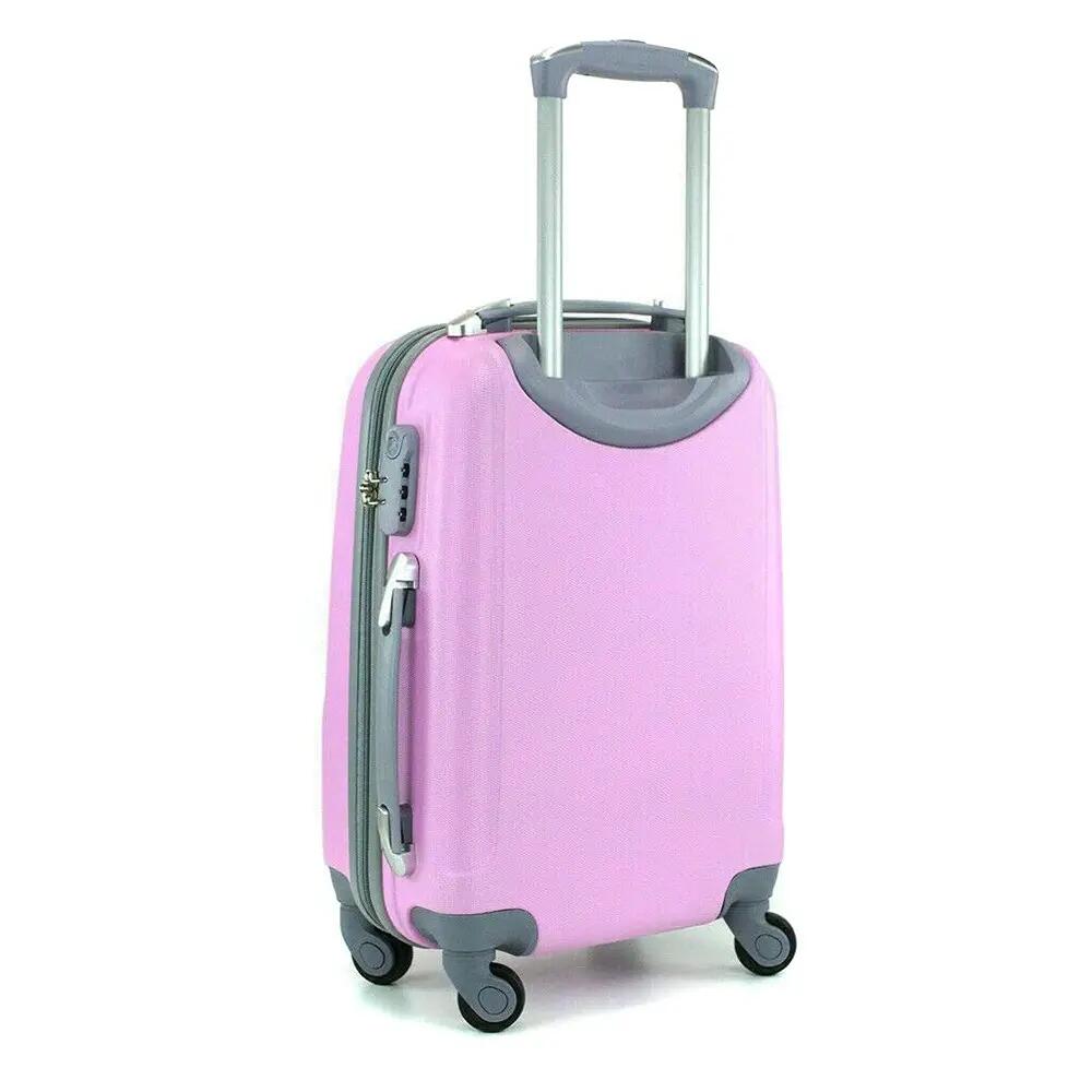 Maleta grande 4 ruedas 360º equipaje grande para viajar 76cm rosa 3/5