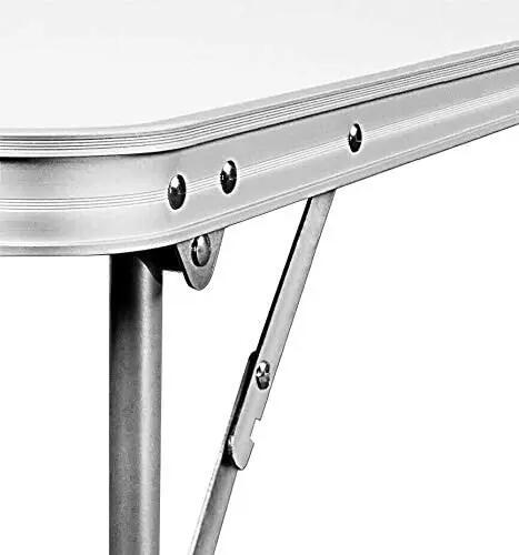 Mesa de Playa Camping Piscina Terraza Cama Plegable Aluminio portátil 3/4