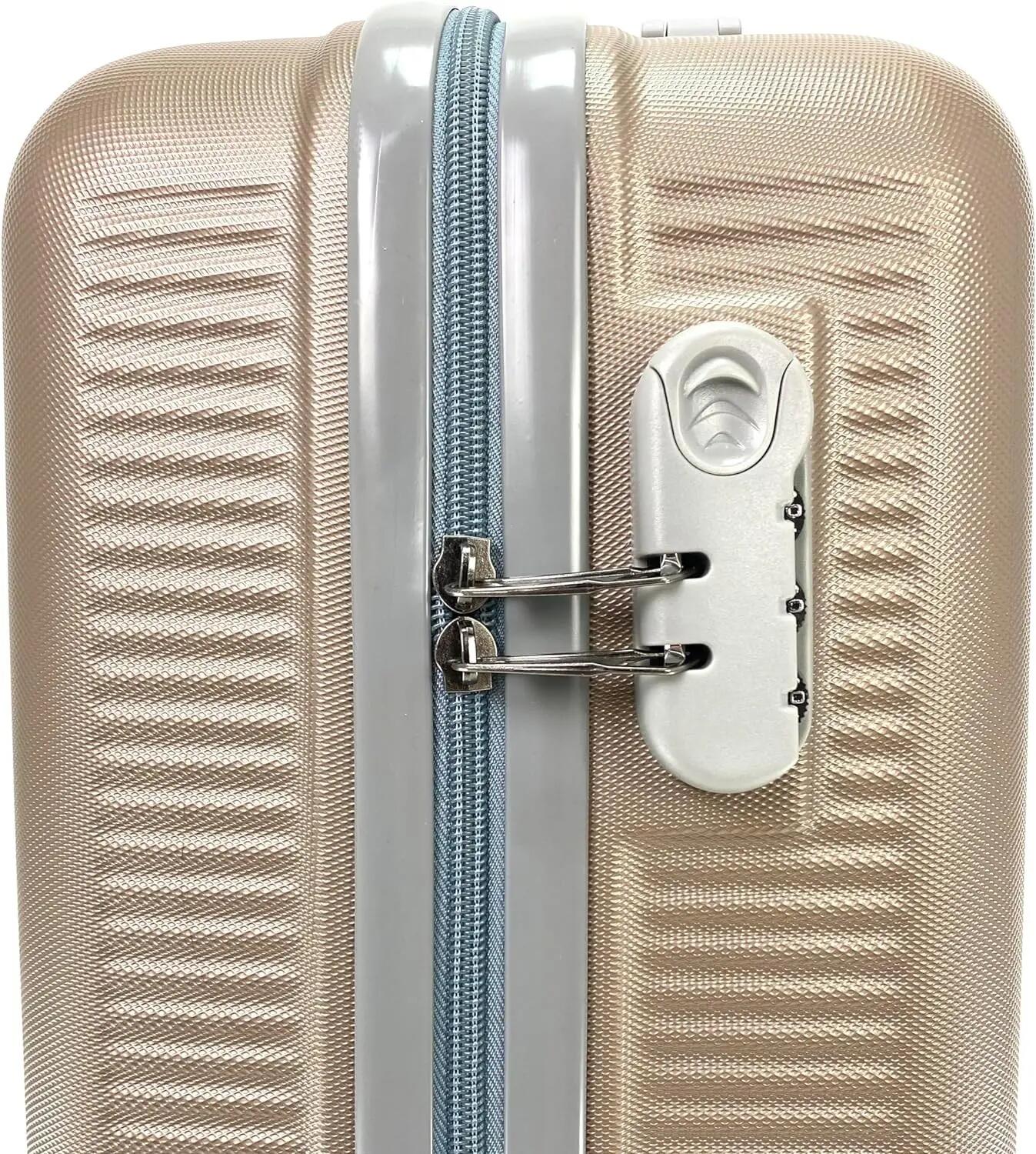 Maleta pequeña de Cabina Equipaje de Mano rigida 4 Ruedas 360º giratorias 4/6