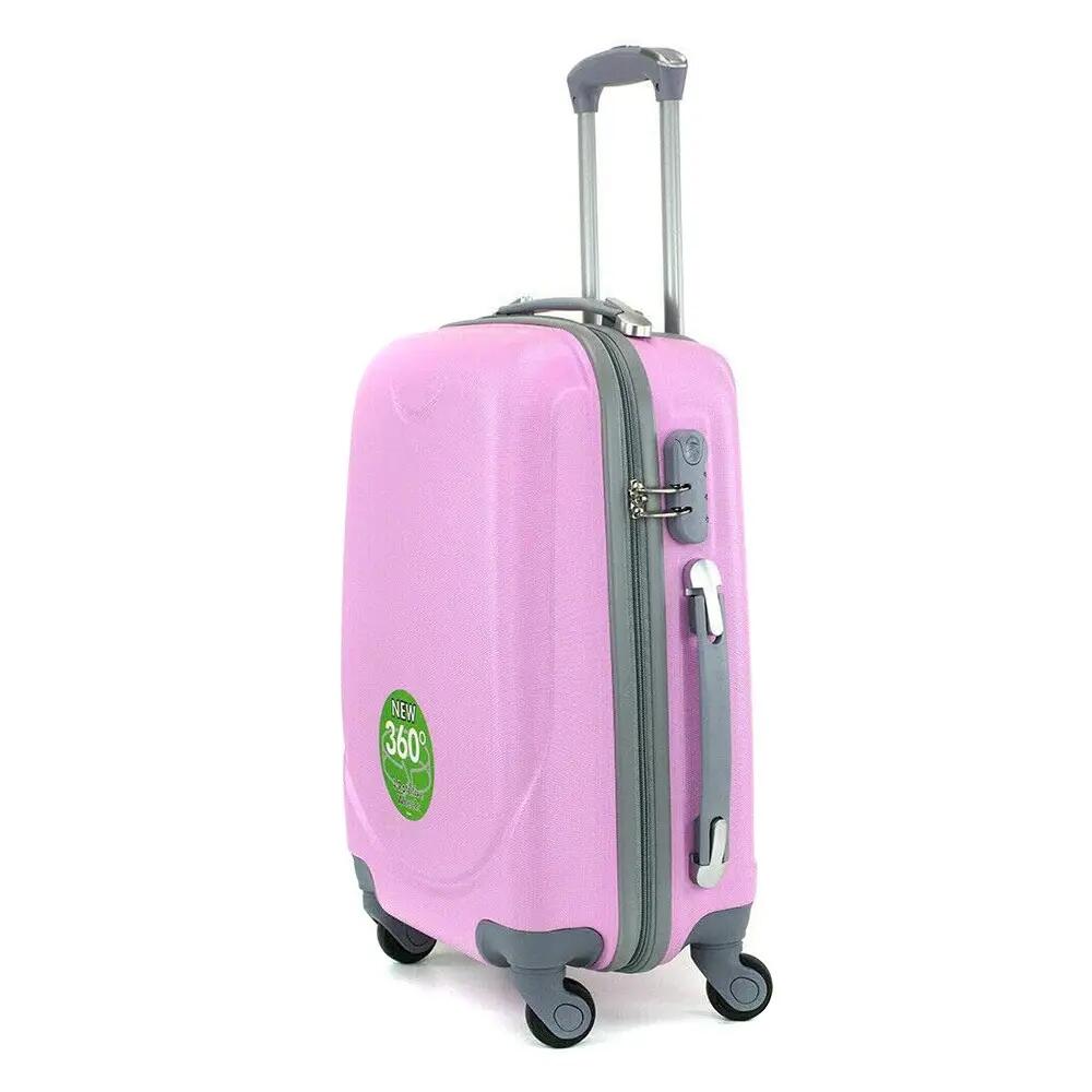 Maleta grande 4 ruedas 360º equipaje grande para viajar 76cm rosa 2/5