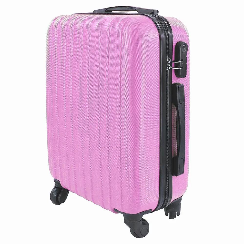 Maleta de mano equipaje cabina 55x35x20cm 37 Litros Rosa 3/7