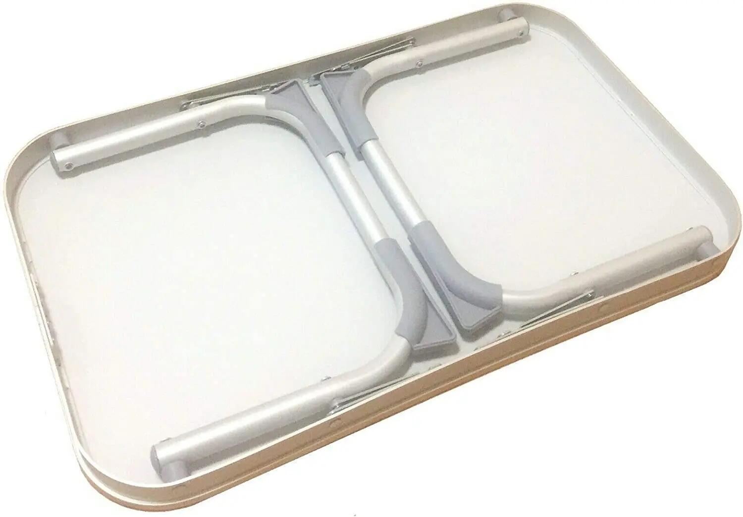 Mesa de Playa Camping Piscina Terraza Cama Plegable Aluminio portátil 2/4