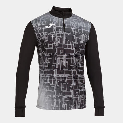 Sweat-Shirt Running Homme Joma Elite VIII Noir