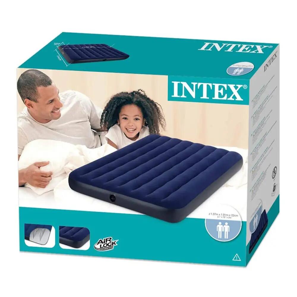 Intex Colchón hinchable clásico 137x191x22cm 68758 3/4