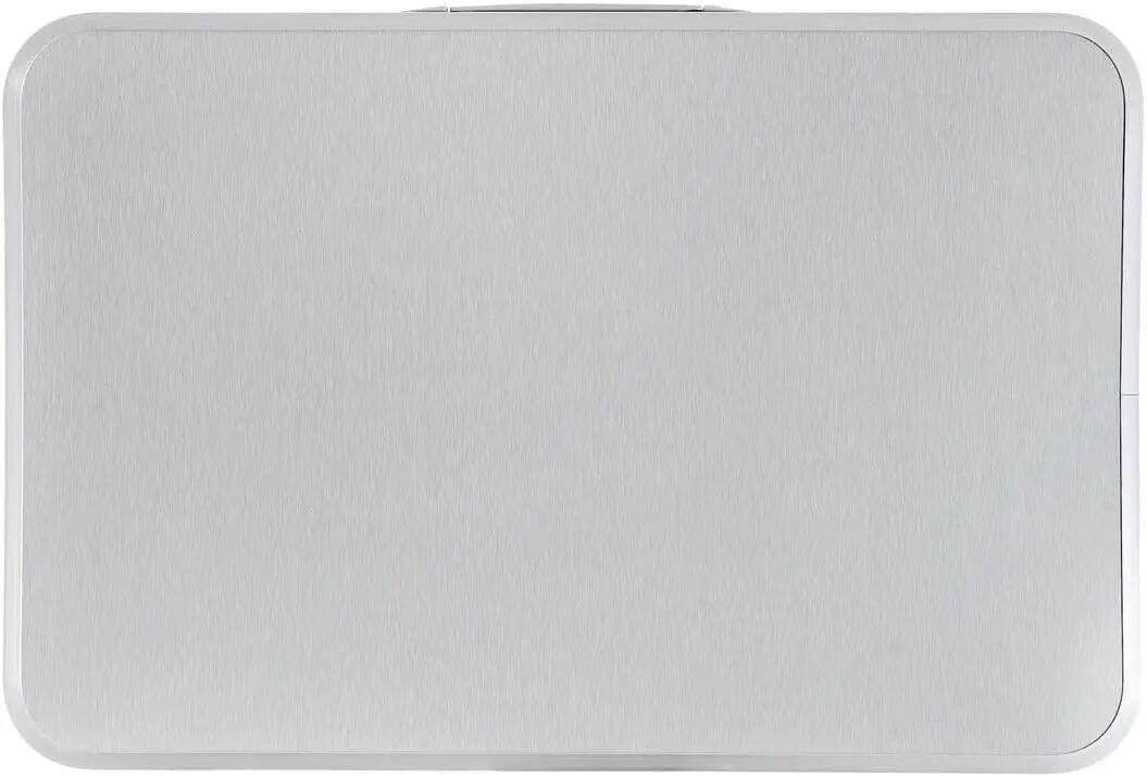 Mesa Plegable de Aluminio para Camping Tablero MDF 80x60x70cm (Gris) 5/7