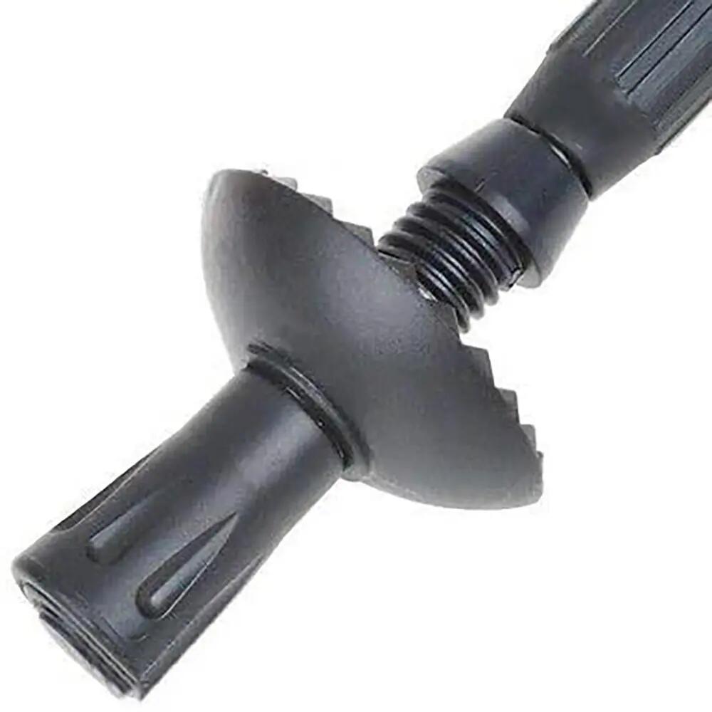 Bastones de marcha telescópicos para senderismo de aluminio antishock 3/4
