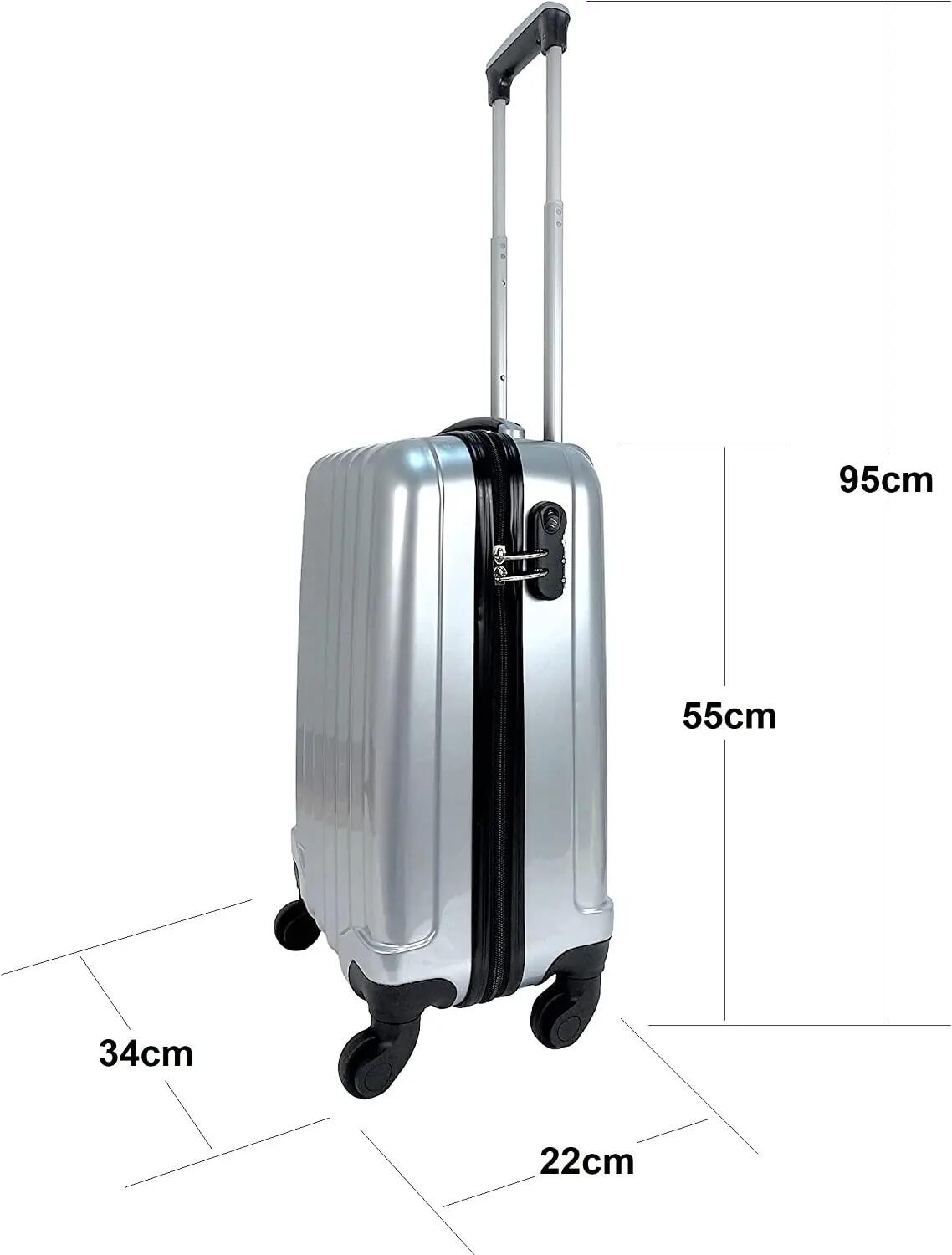 Maleta de Cabina Trolley con Neceser a Juego (Maleta + Neceser) 4/7