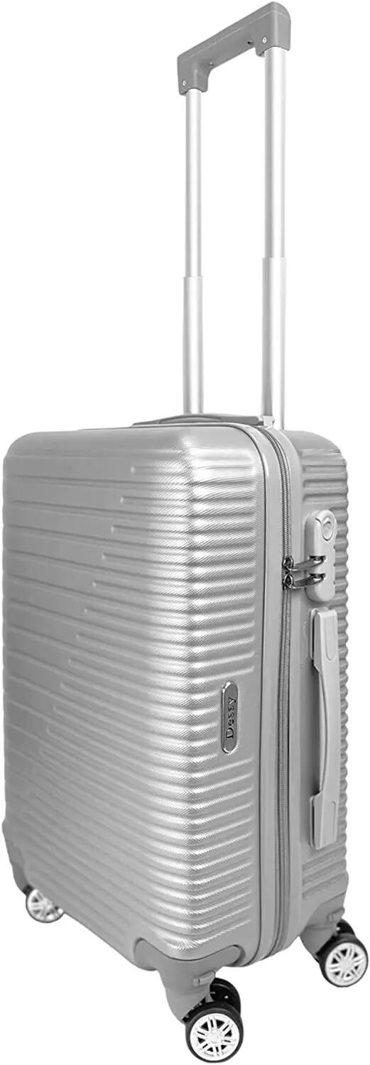 Maleta para Cabina rigida 4 Ruedas 360º giratorias Color Gris 52x32x20cm 2/7