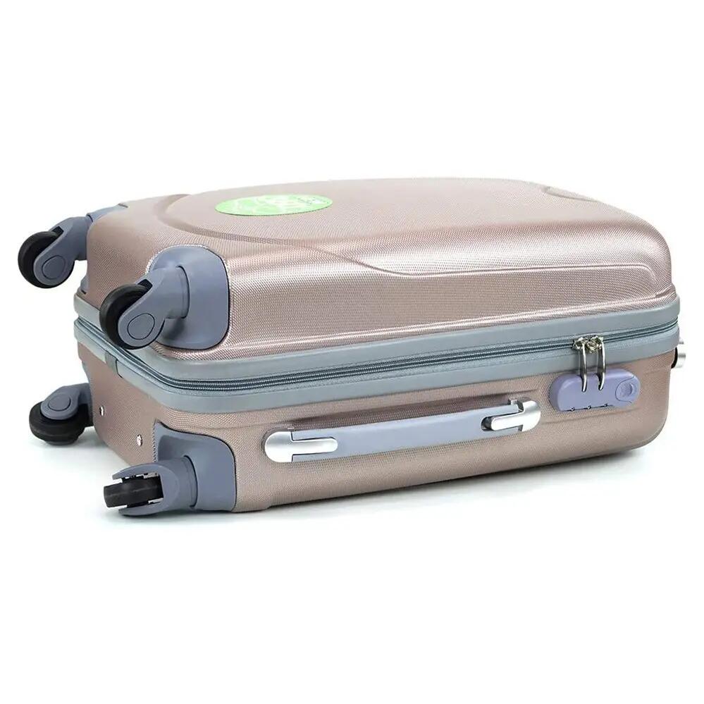 Maleta grande 75x45x30cm 85 litros 4 ruedas 360º equipaje de viaje oro rosa 6/7