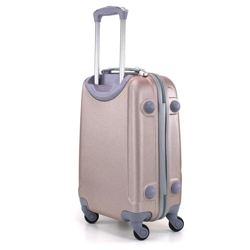 Maleta grande 75x45x30cm 85 litros 4 ruedas 360º equipaje de viaje oro rosa 4/7
