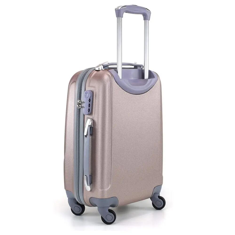 Maleta grande 75x45x30cm 85 litros 4 ruedas 360º equipaje de viaje oro rosa 3/7