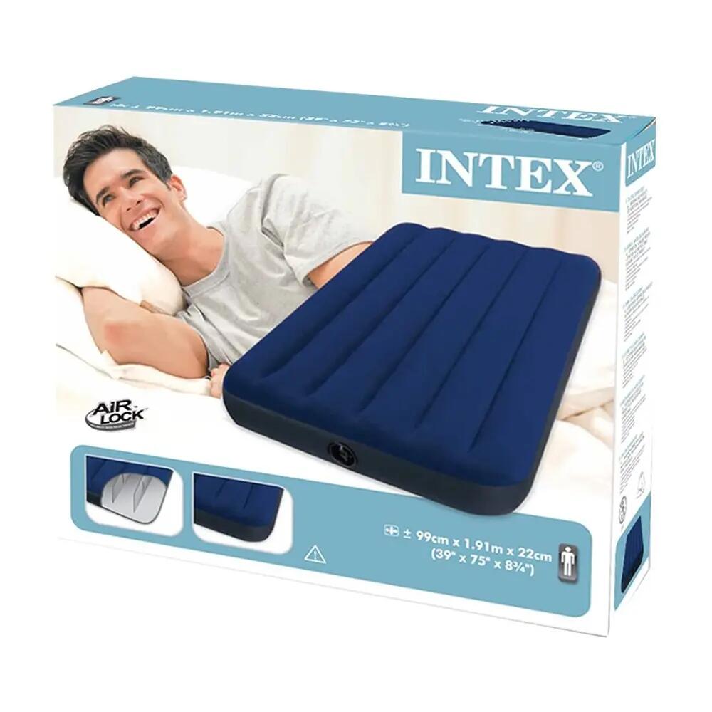 Intex Colchón hinchable clásico 99x191x22cm 68757 3/5
