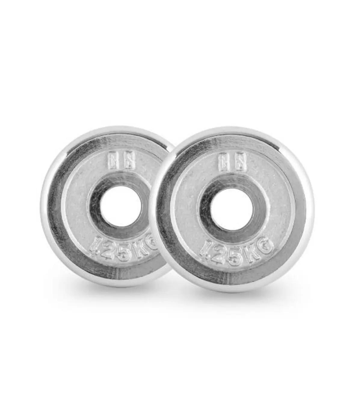 Mancuernas pesas de disco 15kg Total 7,5kg+7,5kg Fitness pesos metal 5/7