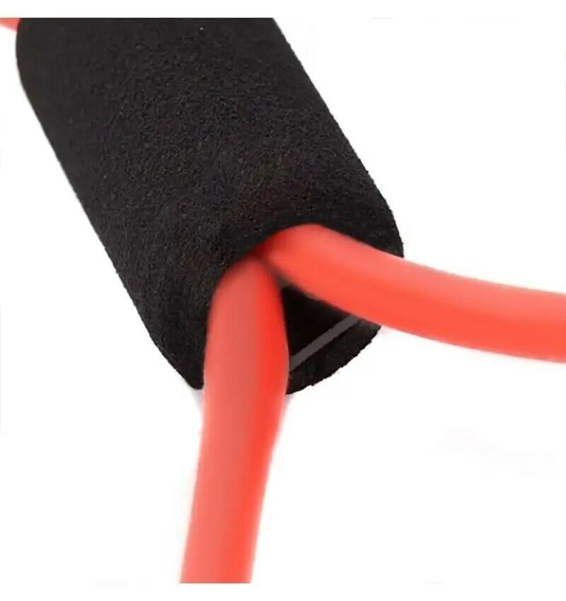 Banda elastica en 8 fitness de goma para resistencia terapia yoga pilates 5/5