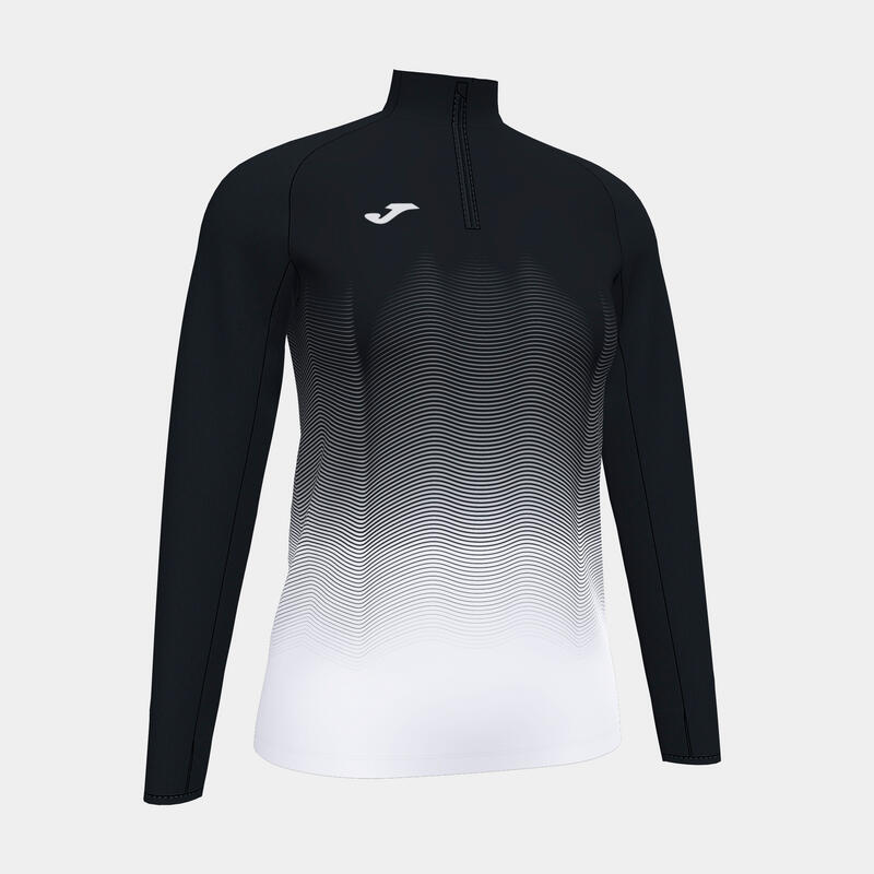Sweat-shirt running Fille Joma Elite vii noir blanc gris