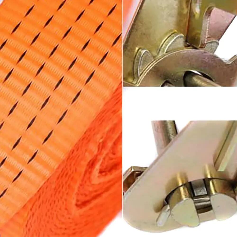 Cinta con tensor 2" x 8mts para coche eslinga trinquete carraca sujeción 3/4