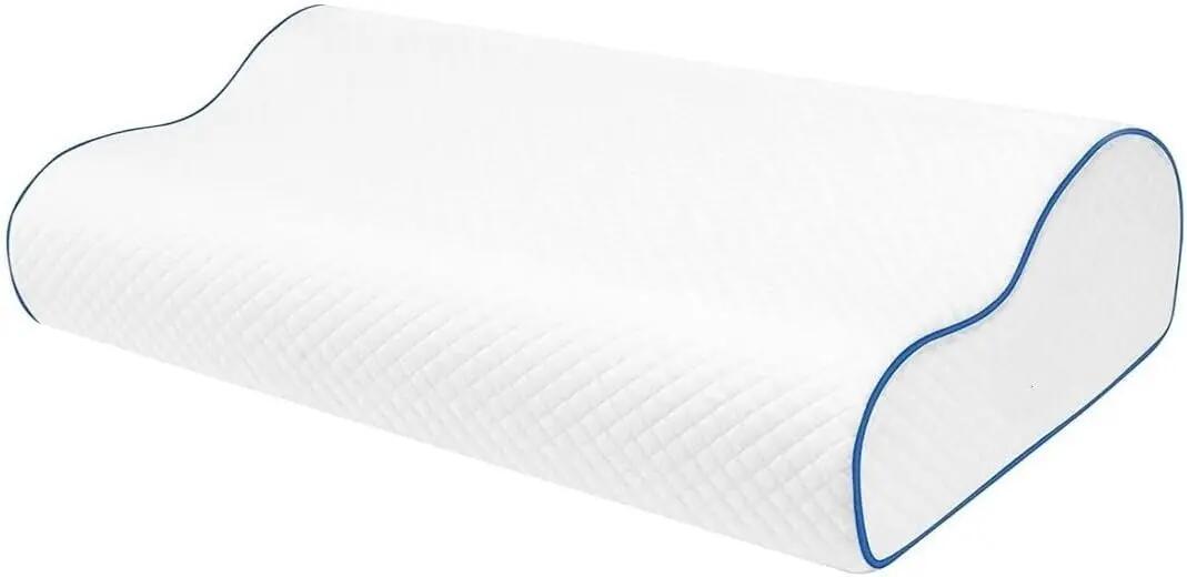 Almofada cervical viscoelástica, ortopédica, com capa removível 50x30x10/80 3/6