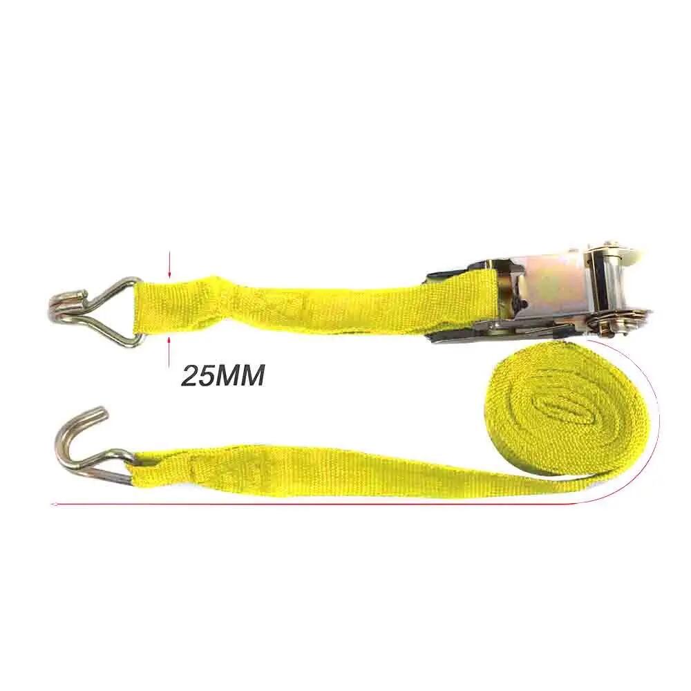 Cinta de amarração com roquete 4,5m x 2,5cm, tensor de cinta com roquete 3/3